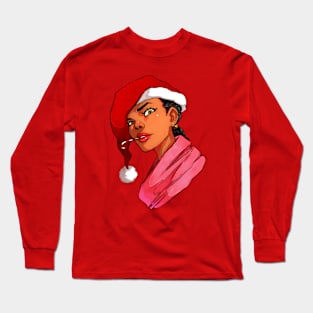 Lady Santa Variant01 Long Sleeve T-Shirt